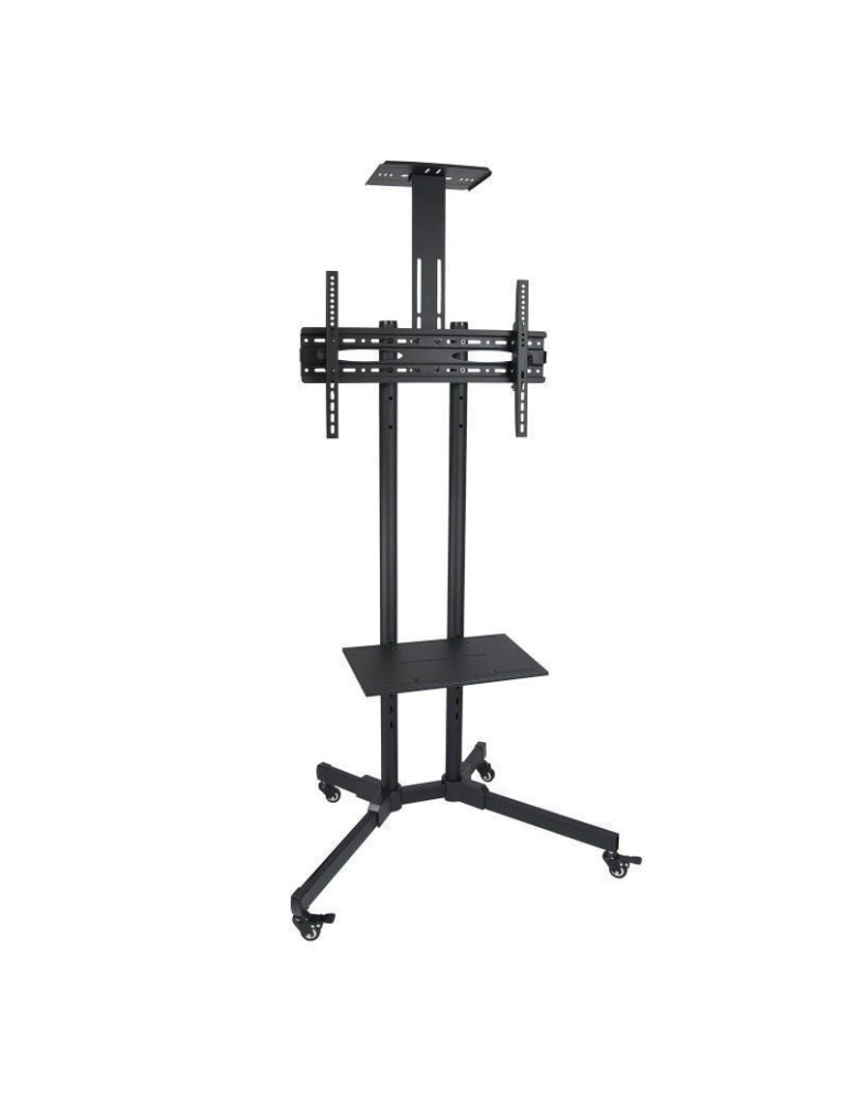 Soporte de Suelo Inclinable/ Ajustable TooQ FS1470M-B para TV de 37-70"/ hasta 50kg