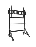 Soporte de Suelo Ajustable con Ruedas TooQ FS20105M-B para TV de 60-105"/ hasta 120kg