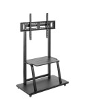 Soporte de Suelo con Ruedas Aisens FT100E-231 para TV de 37-100"/ hasta 150kg