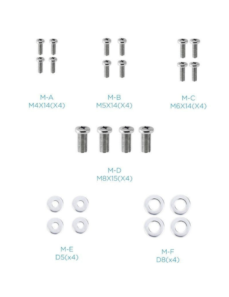 Soporte de Pared Fijo/ Inclinable TooQ LP1081T-B para TV de 37-80"/ hasta 45kg