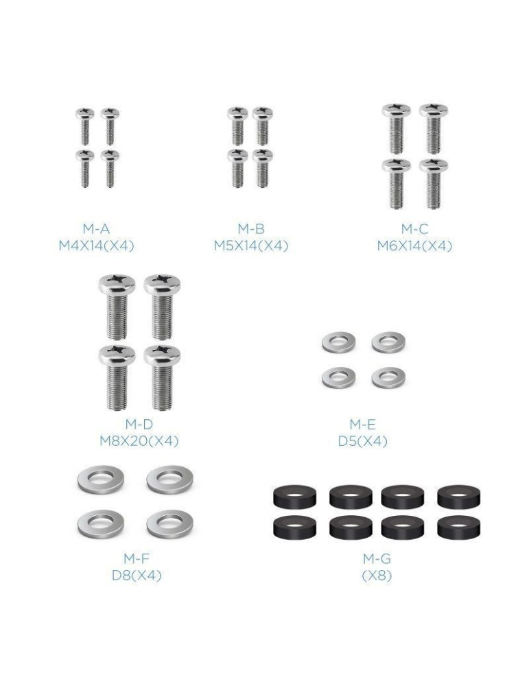 Soporte de Pared Fijo TooQ LP1242F-B para TV de 23-42"/ hasta 35kg