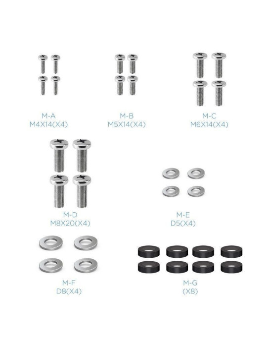 Soporte de Pared Fijo TooQ LP1242F-B para TV de 23-42"/ hasta 35kg