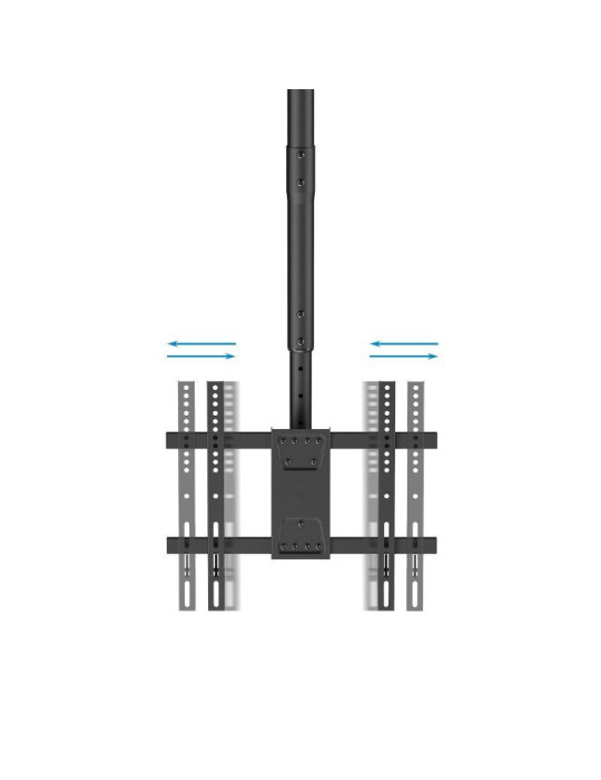 Soporte de Techo Giratorio/ Inclinable/ Nivelable TooQ LPCE1175TSLI-B para TV de 32-75"/ hasta 60kg