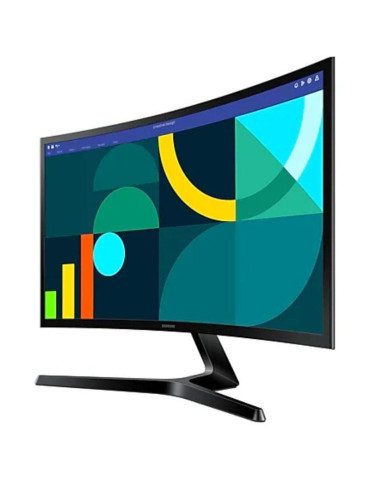 Monitor Curvo Samsung Essential Monitor S3 S27D366GAU/ 27"/ Full HD/ Negro 2