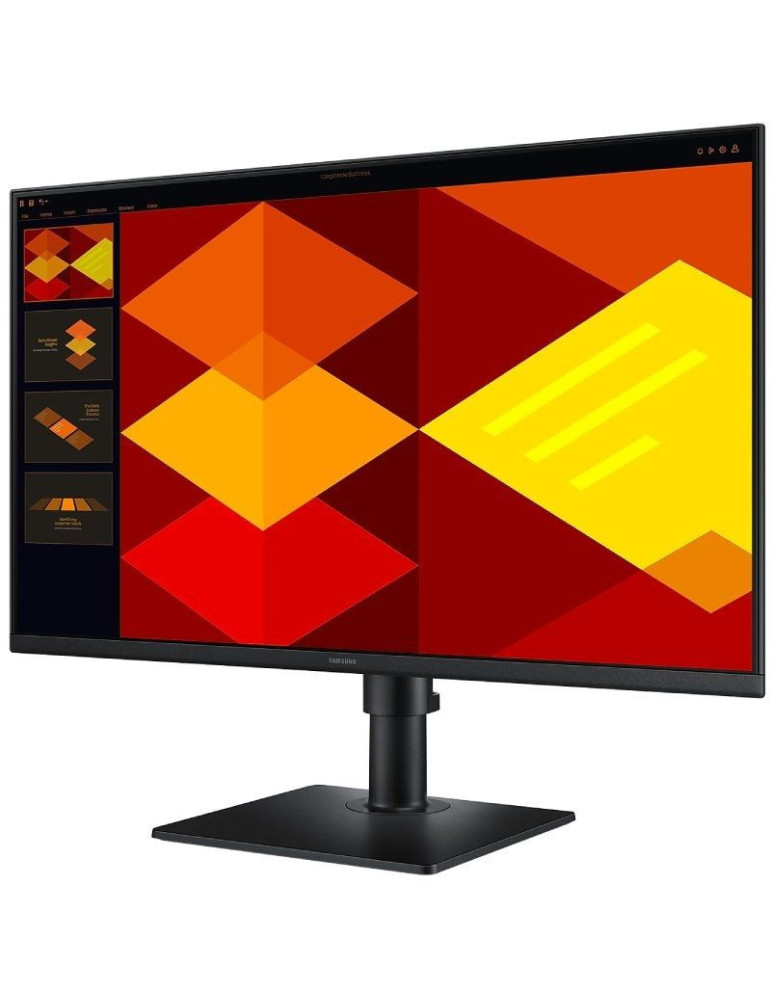 Monitor Profesional Samsung Essential Monitor S4 S27D400GAU/ 27"/ Full HD/ Regulable en altura/ Negro