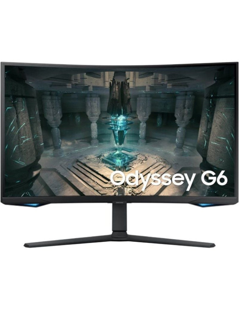 Smart Monitor Gaming Curvo Samsung Odyssey G6 S32BG650EU/ 32"/ QHD/ 1ms/ 240Hz/ VA/ Multimedia/ Regulable en altura/ Smart TV/ N