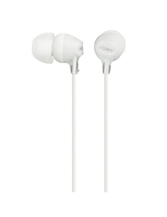 Auriculares Intrauditivos Sony MDREX15LPW/ Jack 3.5/ Blancos