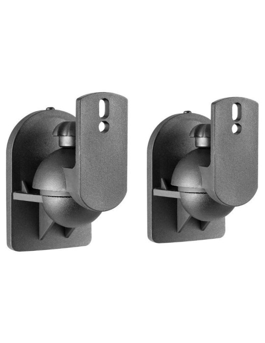 Soporte de Pared Giratorio/ Inclinable Aisens SPK06U-423 para Altavoces/ hasta 3.5kg