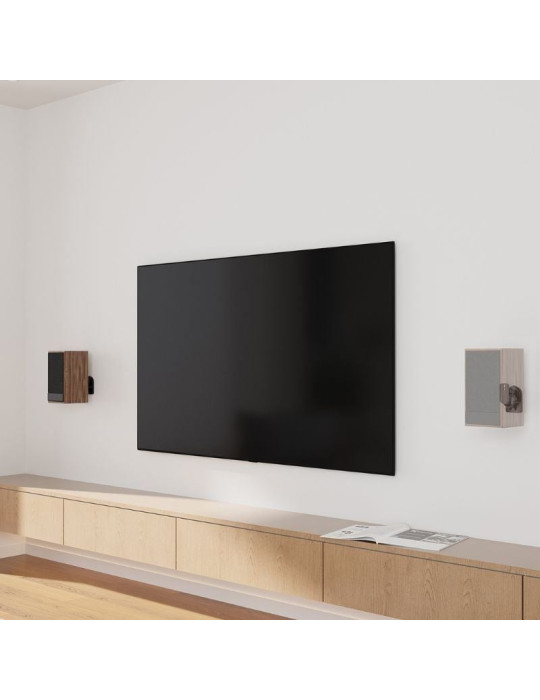 Soporte de Pared Giratorio/ Inclinable Aisens SPK06U-423 para Altavoces/ hasta 3.5kg