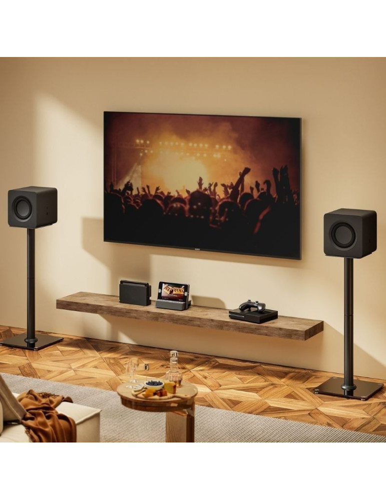 Soporte de Suelo Aisens SPK11U-433 para Altavoces/ hasta 25kg