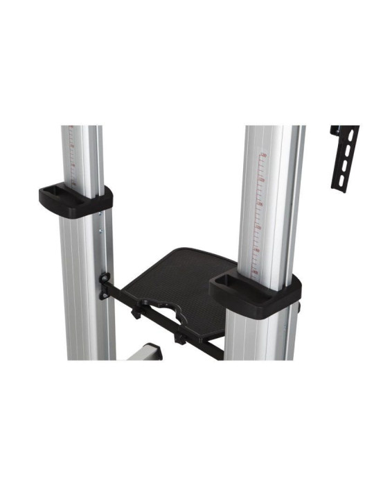 Soporte de Suelo Inclinable con Ruedas Fonestar STS-40106P para TV de 60-100"/ hasta 100kg