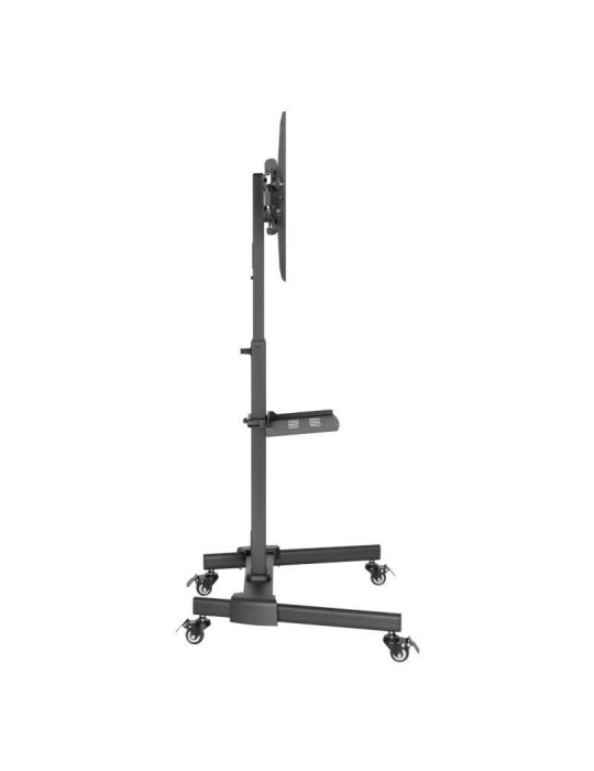 Soporte de Suelo Orientable/ Inclinable con Ruedas Fonestar STS-4244N para TV de 32-65"/ hasta 35kg