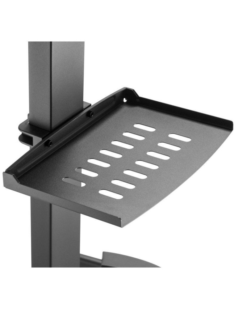 Soporte de Suelo Orientable/ Inclinable con Ruedas Fonestar STS-4244N para TV de 32-65"/ hasta 35kg