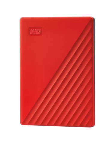 Disco Externo Western Digital My Passport 4TB/ 2.5"/ USB 3.2/ Rojo