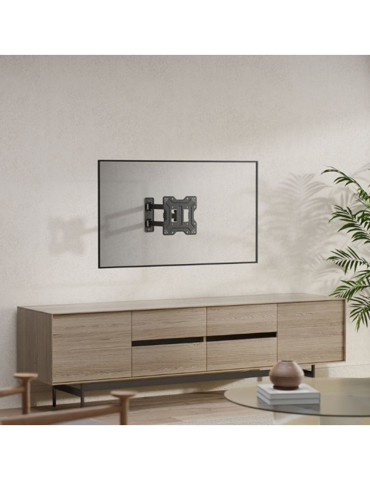 Soporte de Pared Inclinable/ Giratorio Aisens WT43TSE-413 para TV de 23-43"/ hasta 30kg