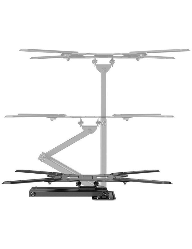 Soporte de Pared Inclinable/ Giratorio Aisens WT65TSE-417 para TV de 23-65"/ hasta 30kg