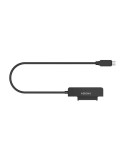 Adaptador para Discos Duros 2.5" Aisens ASE-25C04B/ USB Tipo-C 3.1 Macho - SATA