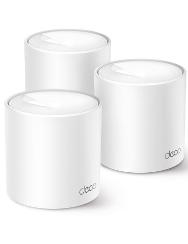 Sistema Mesh TP-Link Deco X10 1500Mbps/ 2.4GHz 5GHz/ Pack de 3