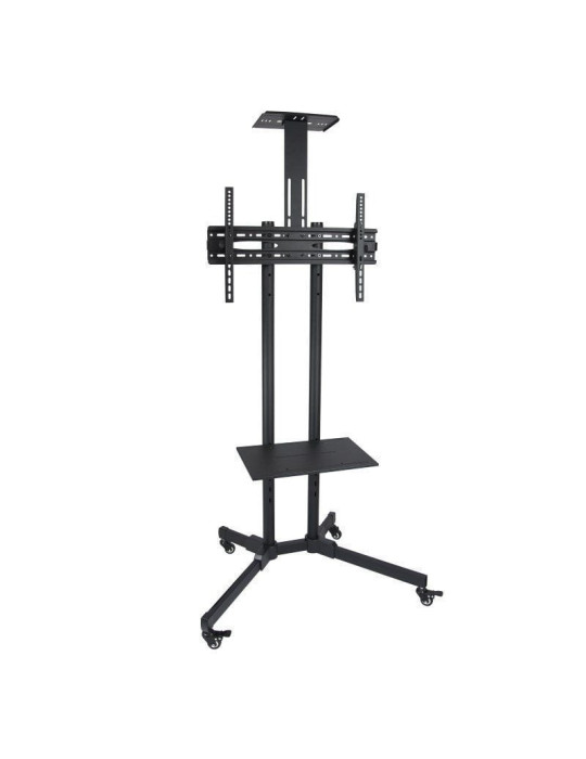 Soporte de Suelo Inclinable/ Ajustable TooQ FS1470M-B para TV de 37-70"/ hasta 50kg