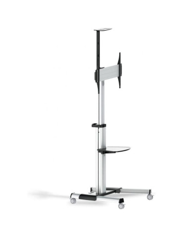 Soporte de Suelo Inclinable/ Ajustable con Ruedas TooQ FS1870M-B para TV de 37-70"/ hasta 50kg 2