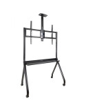 Soporte de Suelo con Ruedas TooQ FS20208M-B para TV de 55-100"/ hasta 120kg