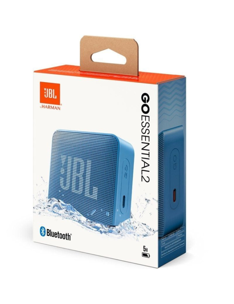 Altavoz con Bluetooth JBL GO Essential 2/ 3.1W/ 1.0/ Azul