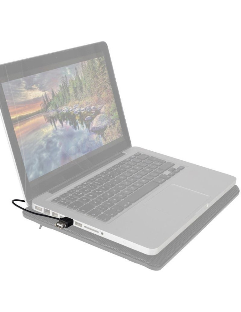 Soporte Refrigerante NGS Cooler Jetstand para Portátiles hasta 15.6"/ Iluminación LED