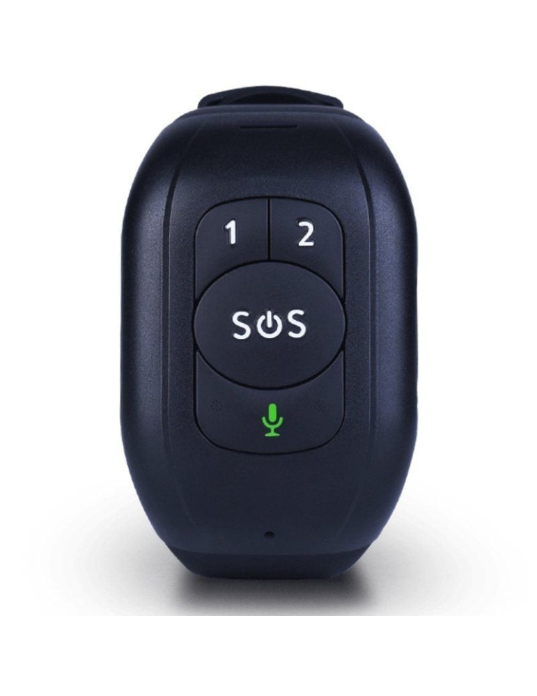 Pulsera Smartband Leotec Senior Smart Band 4G/ Negra