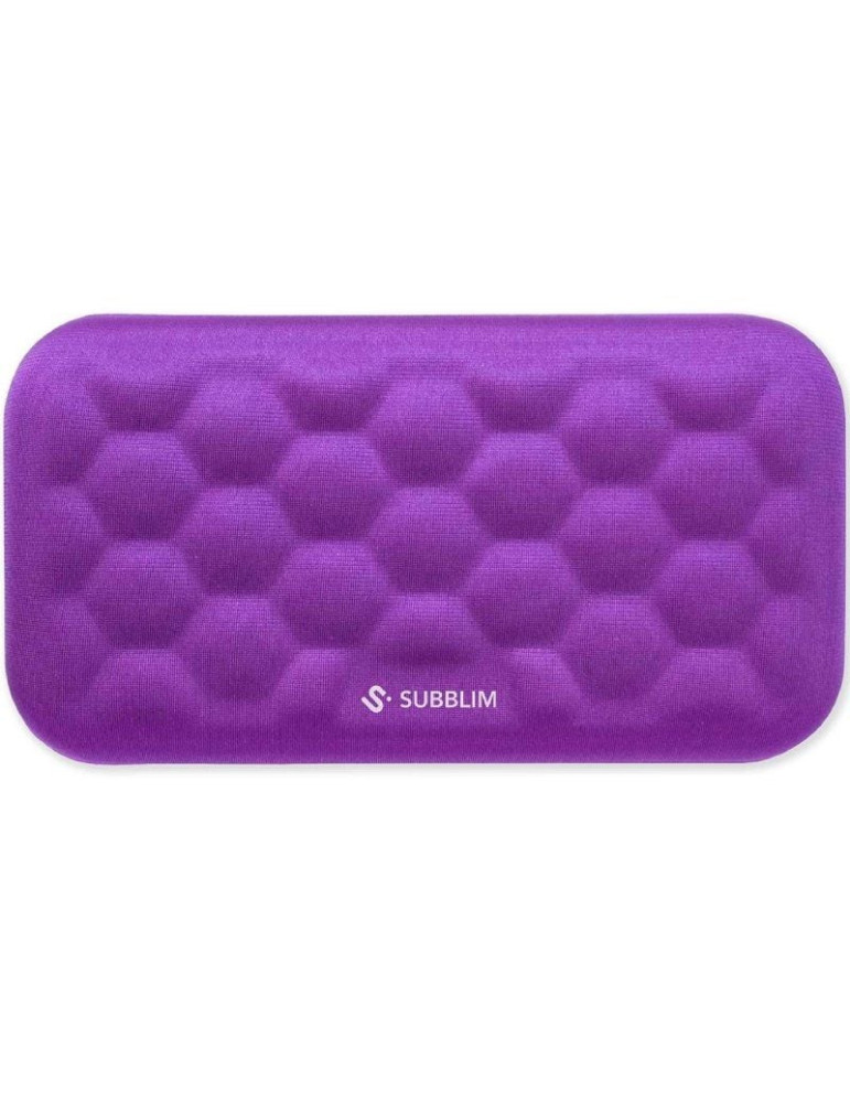 Reposamuñecas Subblim Ergo AirPadding/ Púrpura