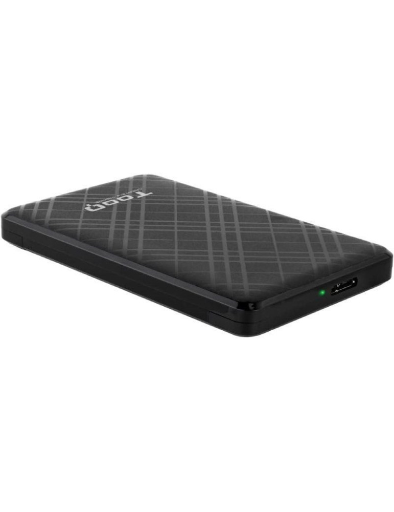 Caja Externa para Disco Duro de 2.5" TooQ TQE-2500B/ USB 3.1/ Sin Tornillos