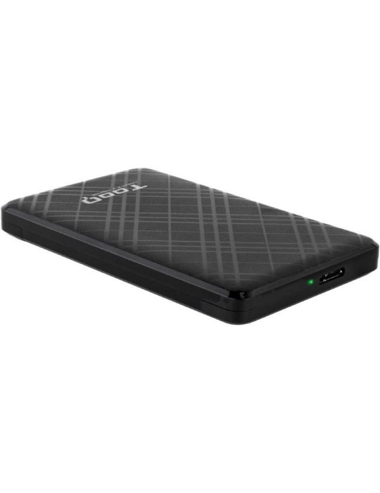 Caja Externa para Disco Duro de 2.5" TooQ TQE-2500B/ USB 3.1/ Sin Tornillos