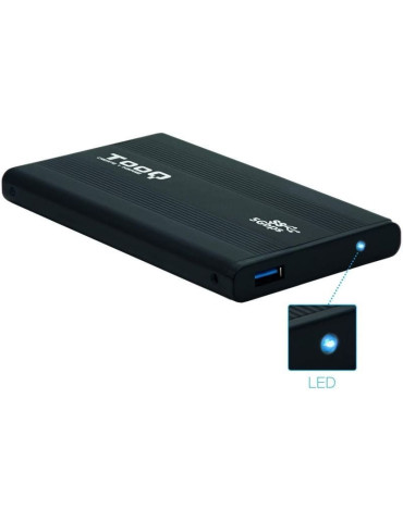 Caja Externa para Disco Duro de 2.5" TooQ TQE-2524B/ USB 3.1 2