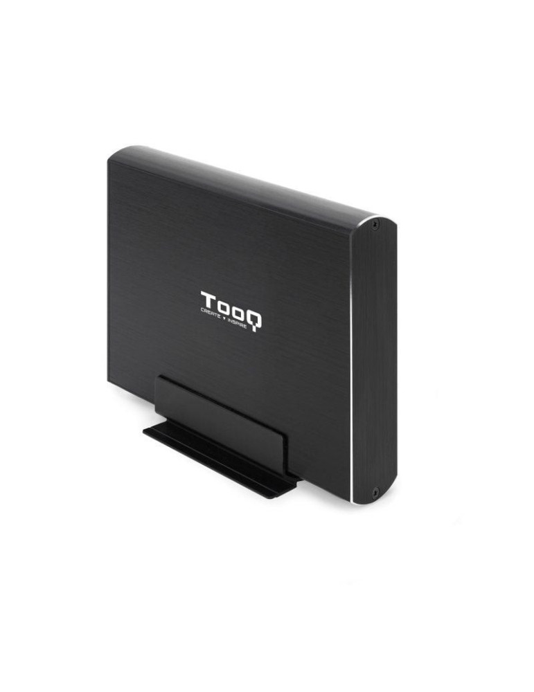 Caja Externa para Disco Duro de 3.5" TooQ TQE-3531B/ USB 2.0