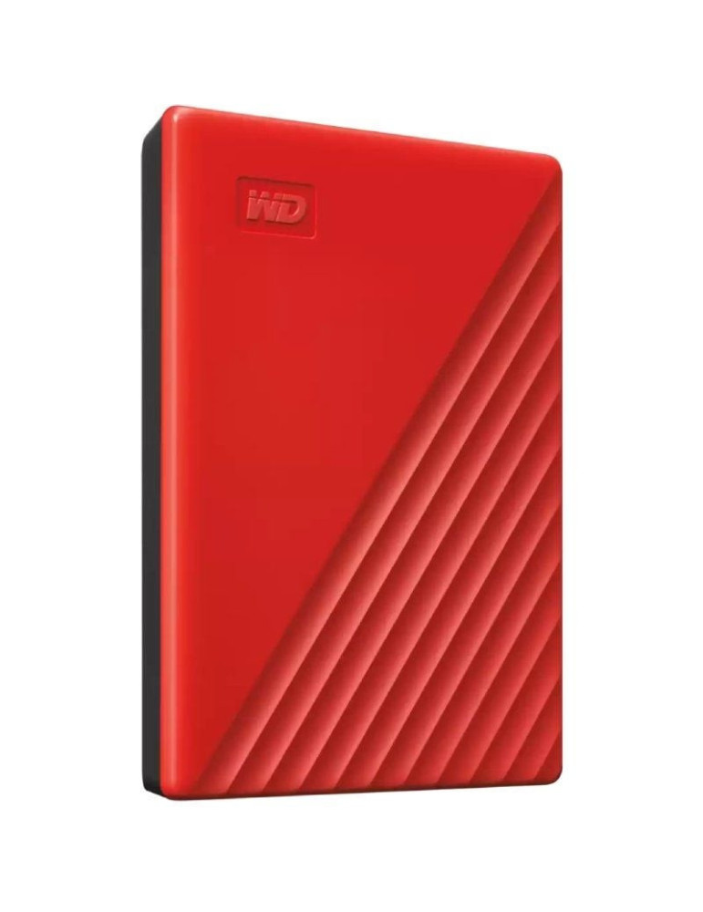 Disco Externo Western Digital My Passport 4TB/ 2.5"/ USB 3.2/ Rojo