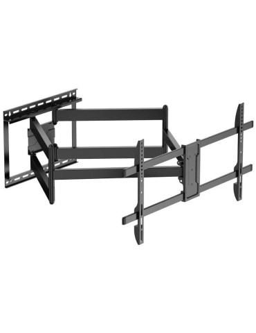 Soporte de Pared Giratorio/ Inclinable/ Nivelable Aisens WT90TSLE-387 para Monitores y TV de 43-90"/ hasta 60kg