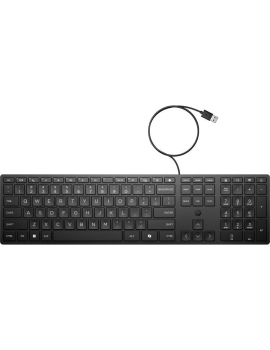 Teclado HP 320K/ Negro