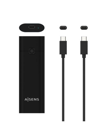 Caja Externa para Disco SSD M.2 NVMe Aisens ASM2-020B/ USB 3.2 Gen2/ Sin Tornillos 2