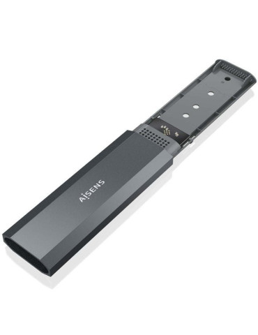 Caja Externa para Disco SSD M.2 NVMe Aisens ASM2-029GR/ USB 3.2/ Sin tornillos 2