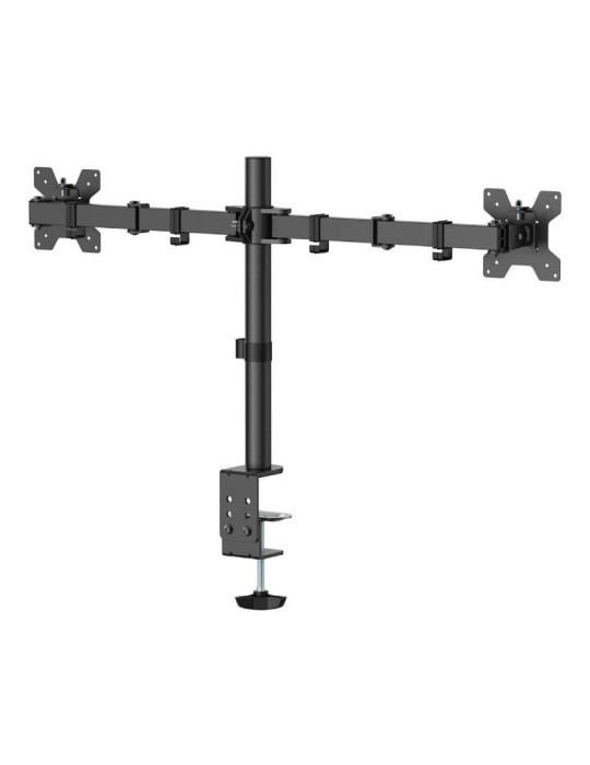 Soporte de Mesa para 2 Monitores Aisens DT32TSR-279/ Giratorio/ Inclinable/ hasta 10kg