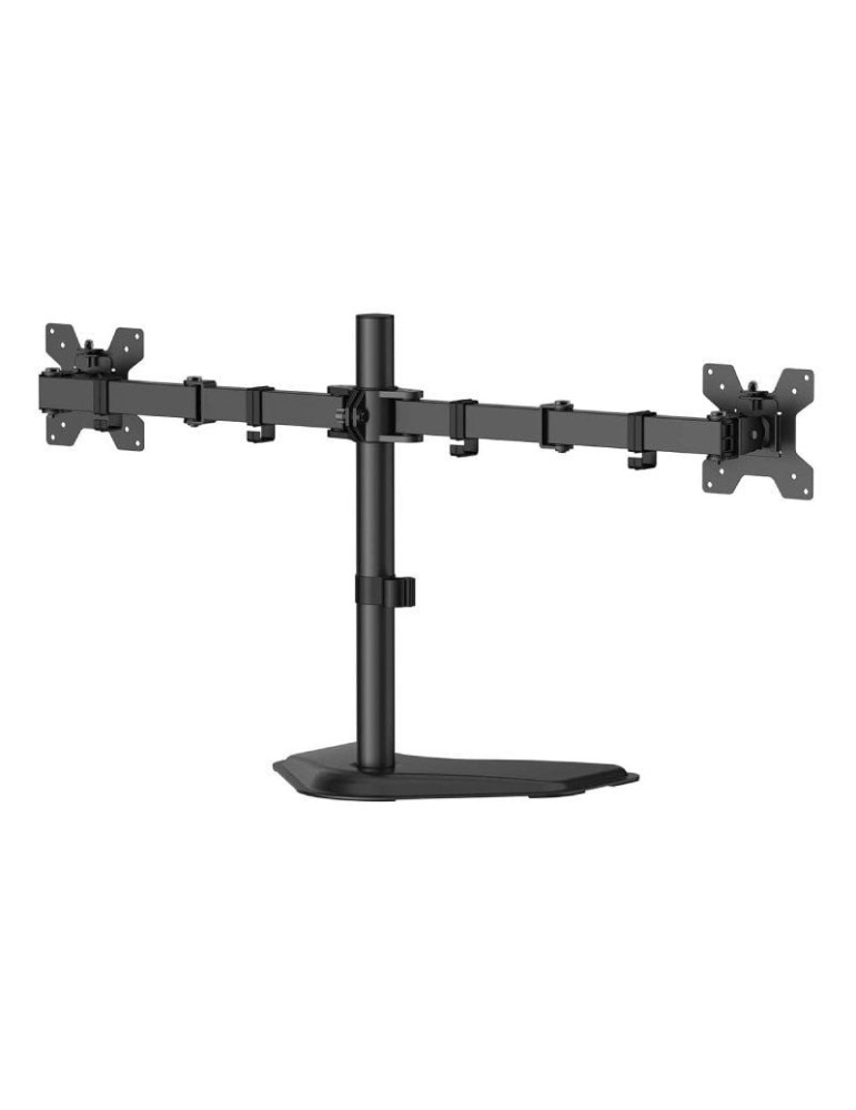 Soporte de Sobremesa para 2 Monitores Aisens DT32TSR-285/ Giratorio/ Inclinable/ hasta 10kg