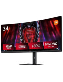 Monitor Gaming Curvo Xiaomi Curved Gaming Monitor G34WQi 34"/ WQHD/ 1ms/ 180Hz/ Negro