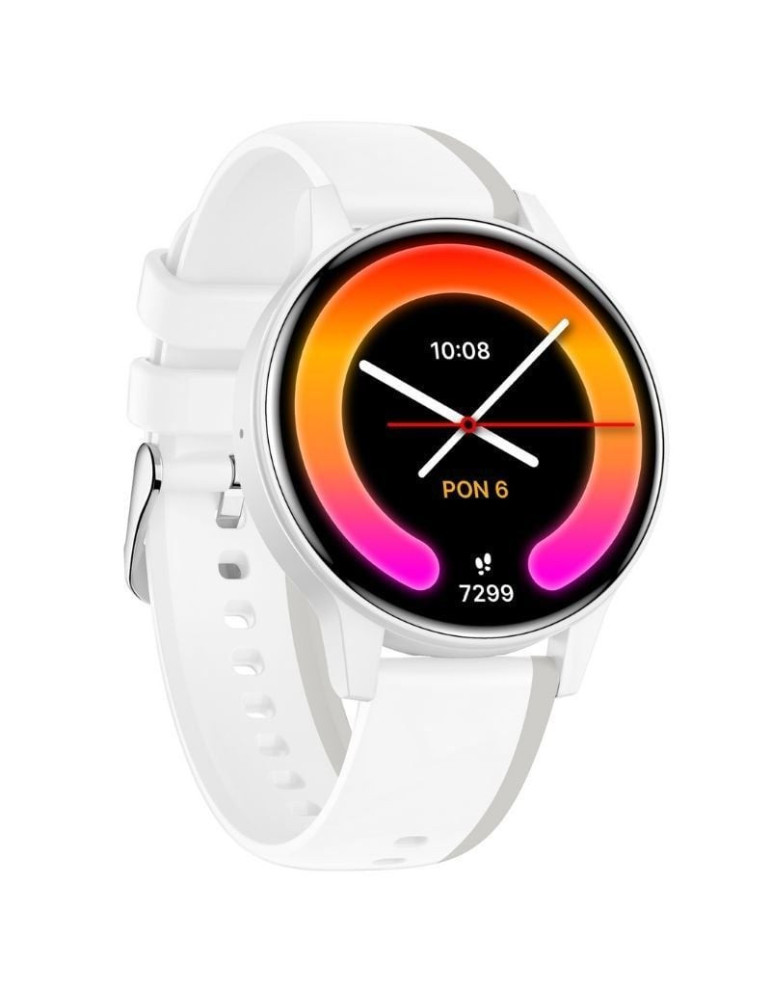 Forever Smartwatch IGo Watch 4 JW-600 Notificaciones/ Frecuencia Cardiaca/ Blanco