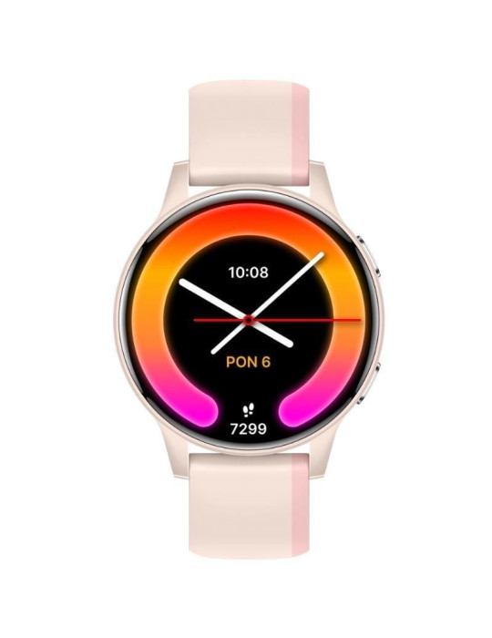 Forever Smartwatch IGo Watch 4 JW-600 Notificaciones/ Frecuencia Cardiaca/ Rosa