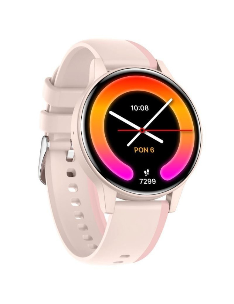 Forever Smartwatch IGo Watch 4 JW-600 Notificaciones/ Frecuencia Cardiaca/ Rosa