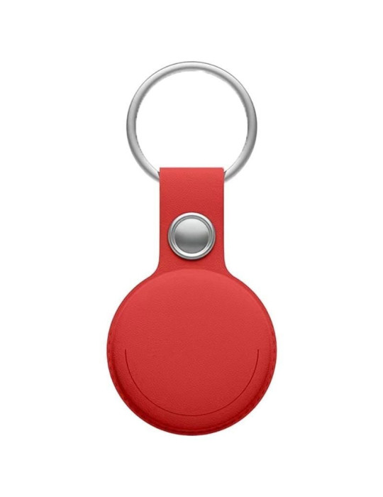 Localizador Leotec EasyTag Dual/ Negro/ Incluye Llavero Rojo