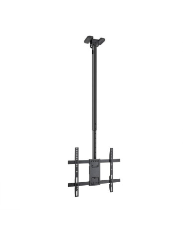Soporte de Techo Giratorio/ Inclinable/ Nivelable TooQ LPCE1175TSLI-XL-B para TV de 32-75"/ hasta 60kg