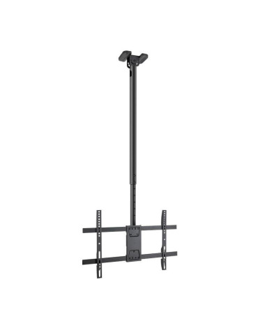 Soporte de Techo Giratorio/ Inclinable/ Nivelable TooQ LPCE1186TSLI-XL-B para TV de 43-86"/ hasta 60kg
