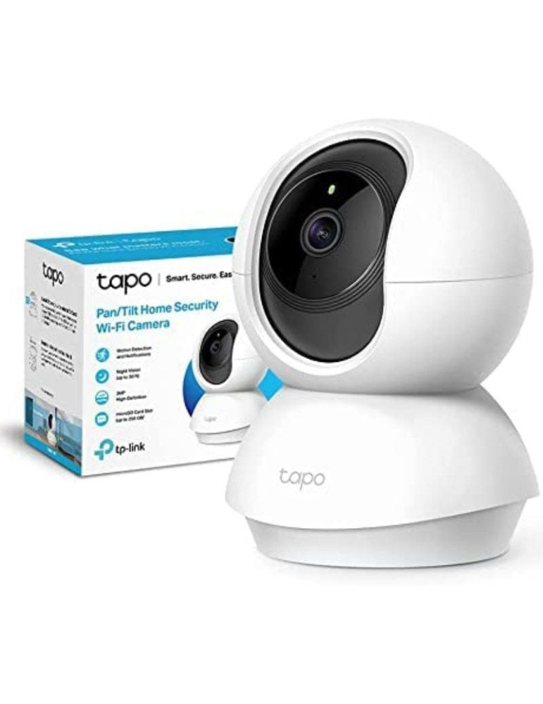 Cámara de Videovigilancia TP-Link Tapo C210/ Visión Nocturna/ Control desde APP