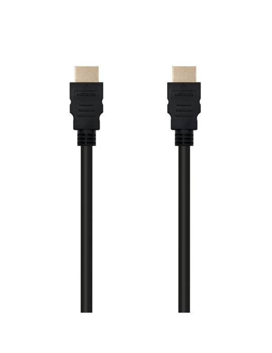 Cable HDMI 1.4 Nanocable 10.15.1703/ HDMI Macho - HDMI Macho/ 3m/ Negro
