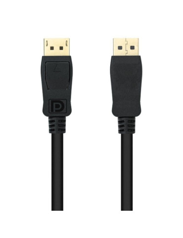 Cable DisplayPort Nanocable 10.15.2602/ DisplayPort Macho - DisplayPort Macho/ 2m/ Negro 2